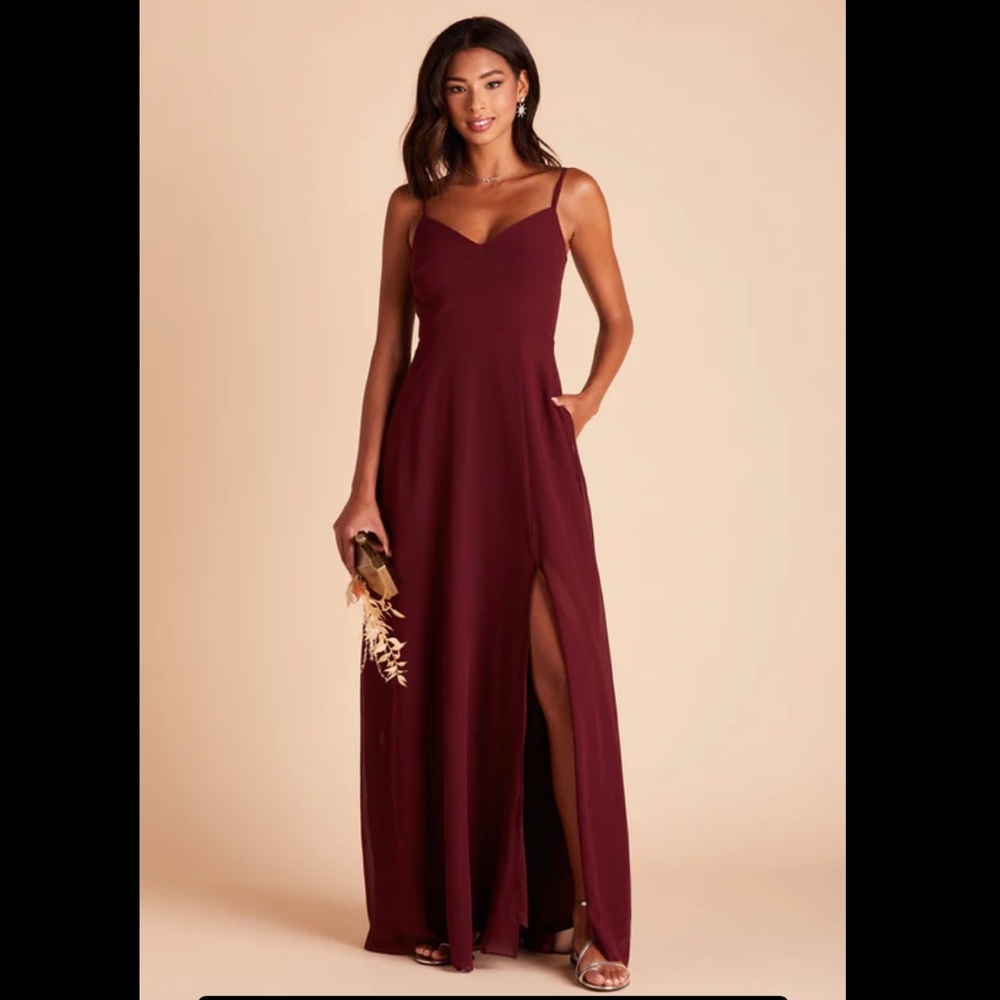 Birdy Grey Burgundy Bridesmaids Dress